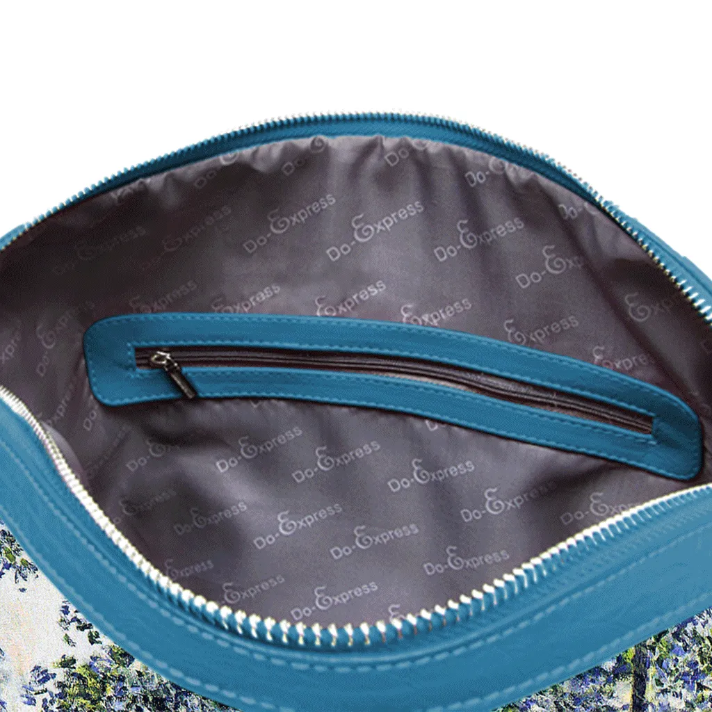18 M-4, Handbag - Claude Monet, Sunlight Effect Under The Poplars