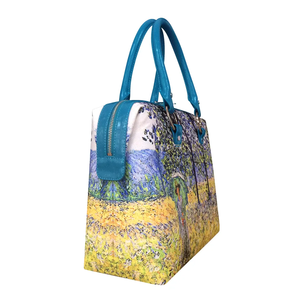 18 M-4, Handbag - Claude Monet, Sunlight Effect Under The Poplars