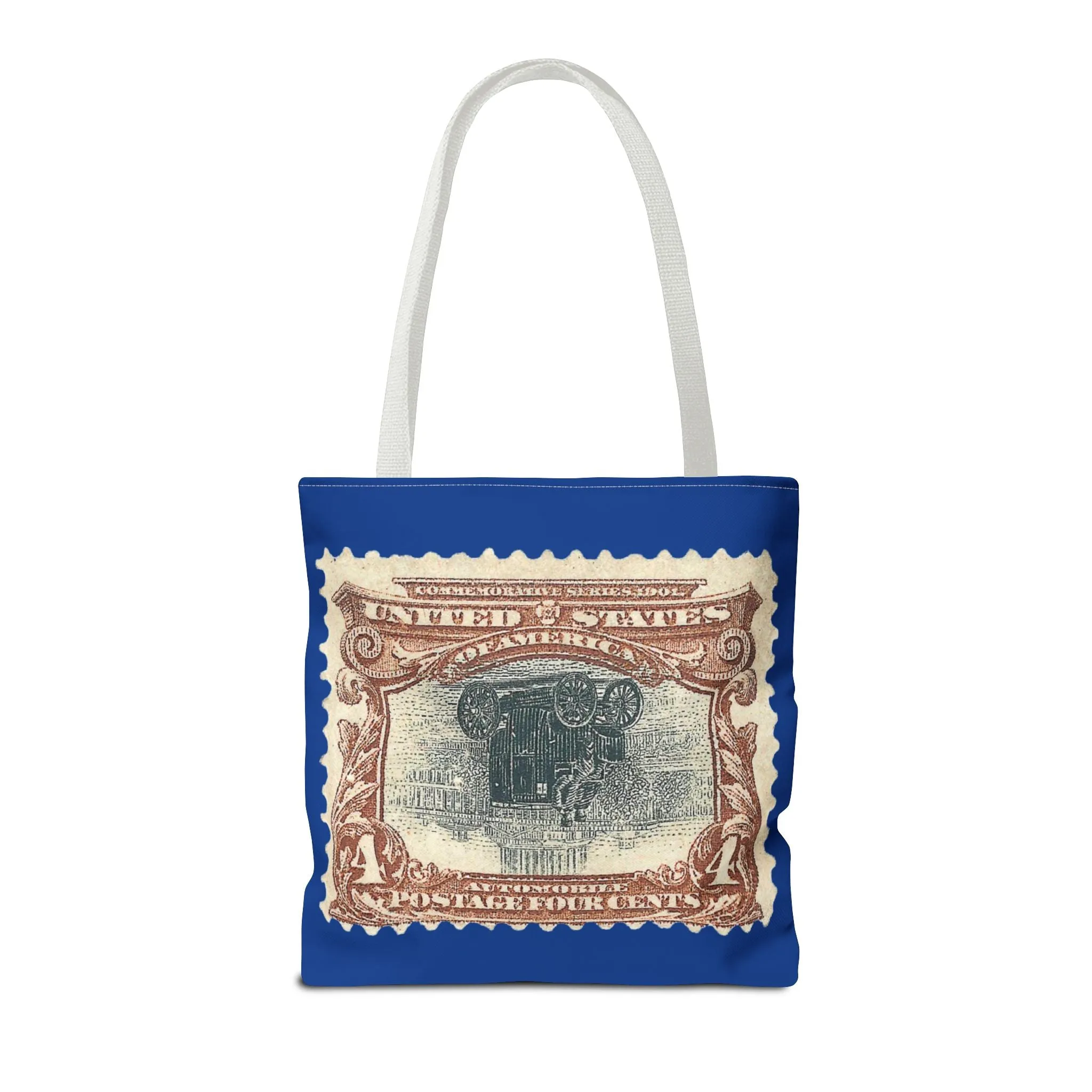 1901 2¢ PAN-AMERICAN EXPO AUTO STAMP ERROR Tote Bag