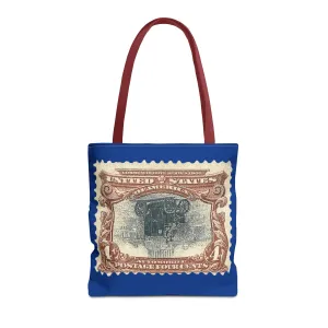 1901 2¢ PAN-AMERICAN EXPO AUTO STAMP ERROR Tote Bag