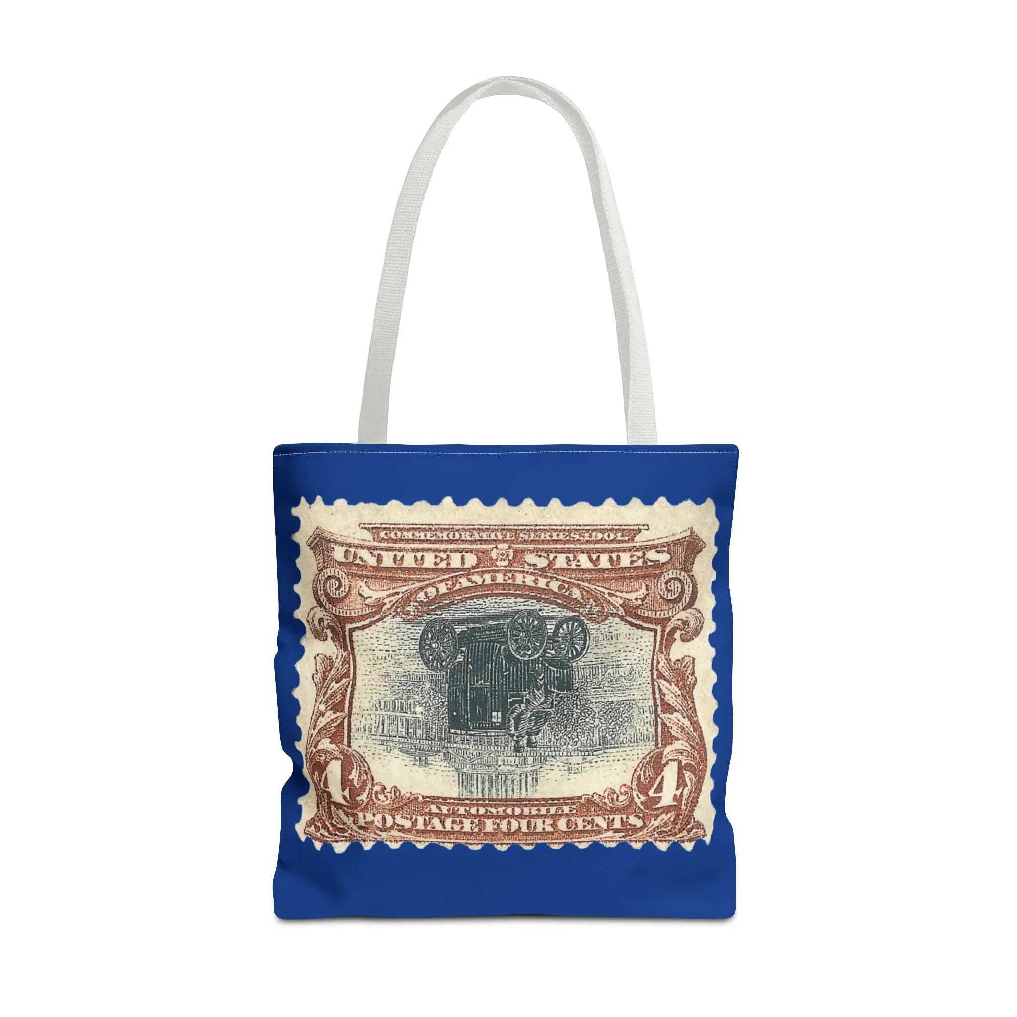 1901 2¢ PAN-AMERICAN EXPO AUTO STAMP ERROR Tote Bag