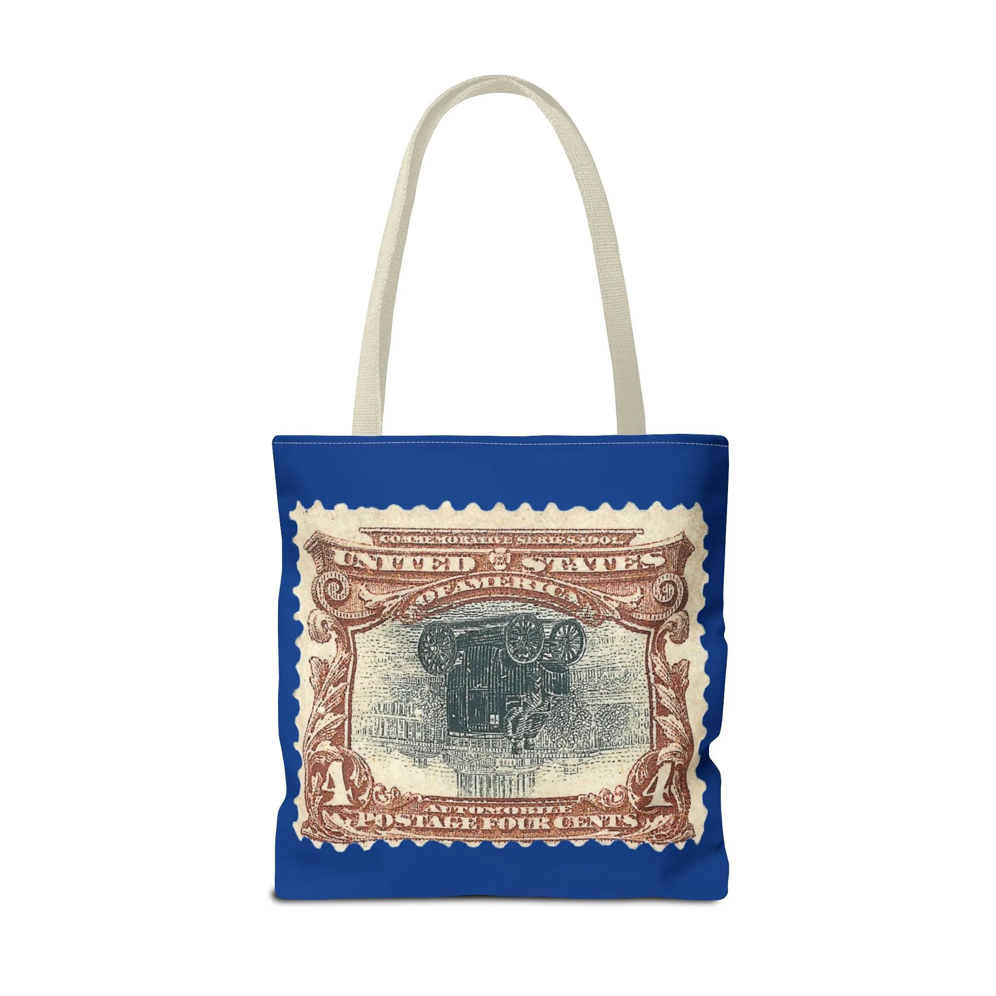 1901 2¢ PAN-AMERICAN EXPO AUTO STAMP ERROR Tote Bag