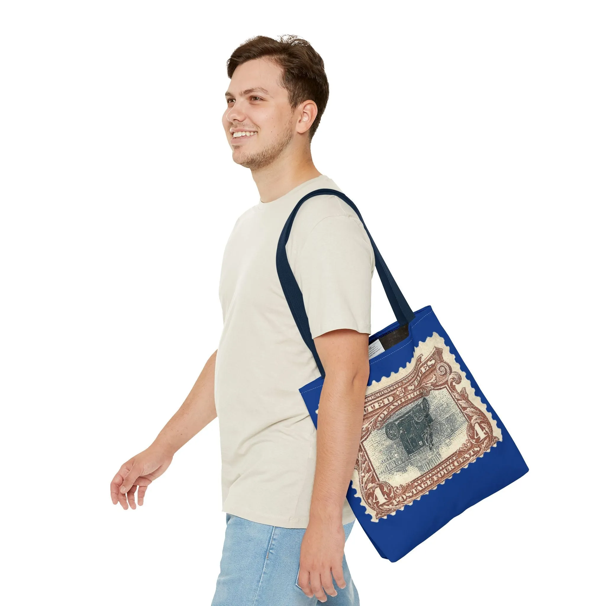 1901 2¢ PAN-AMERICAN EXPO AUTO STAMP ERROR Tote Bag