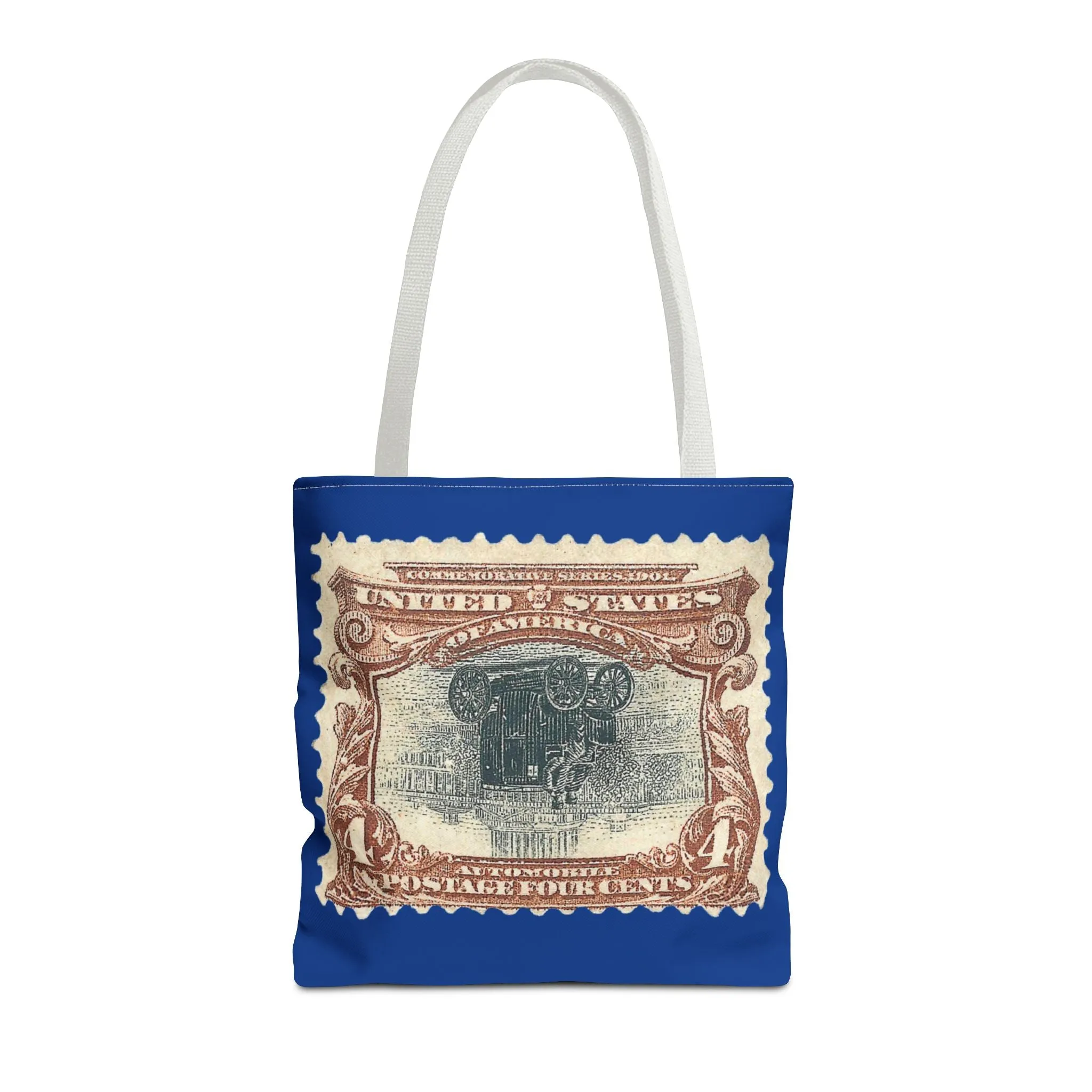 1901 2¢ PAN-AMERICAN EXPO AUTO STAMP ERROR Tote Bag