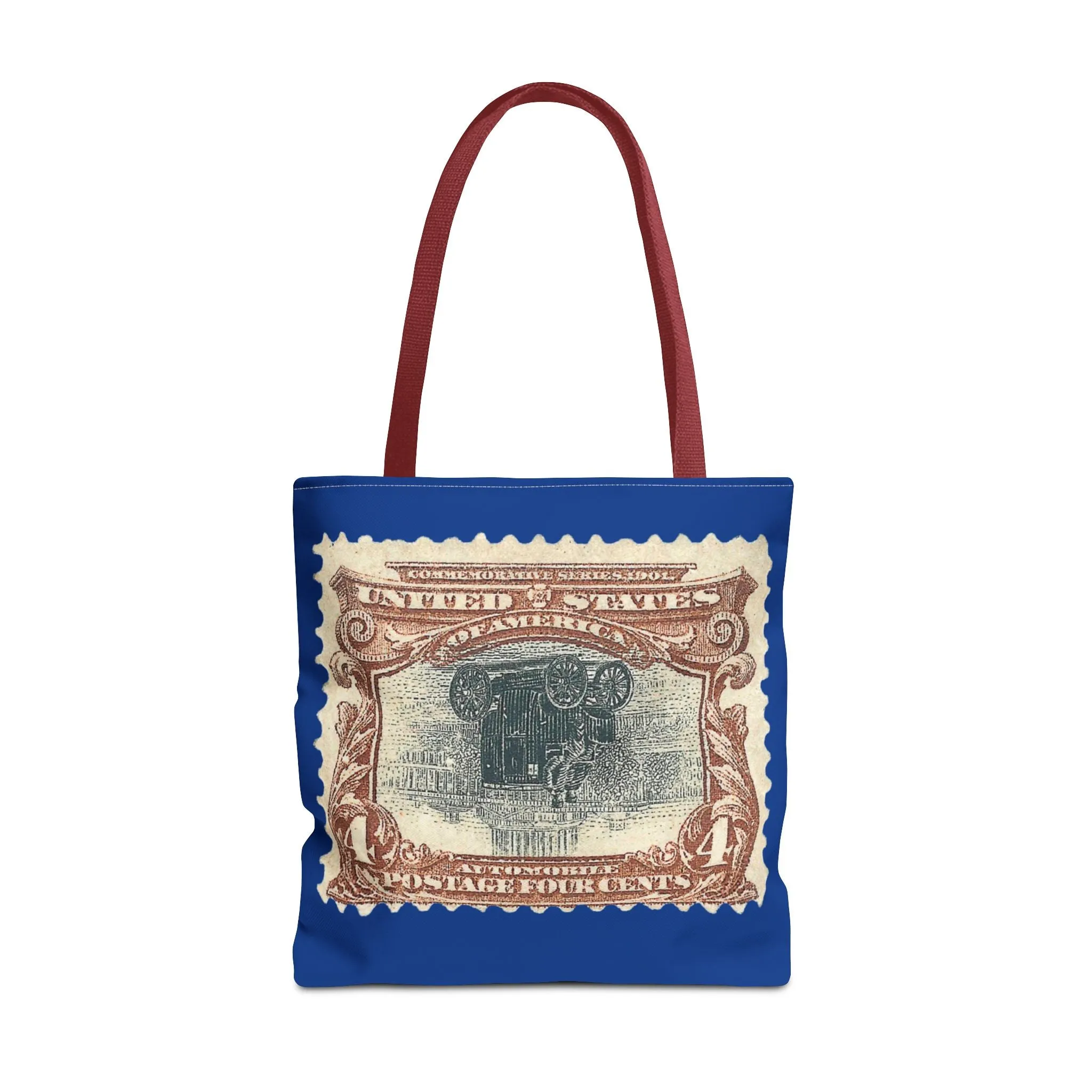 1901 2¢ PAN-AMERICAN EXPO AUTO STAMP ERROR Tote Bag