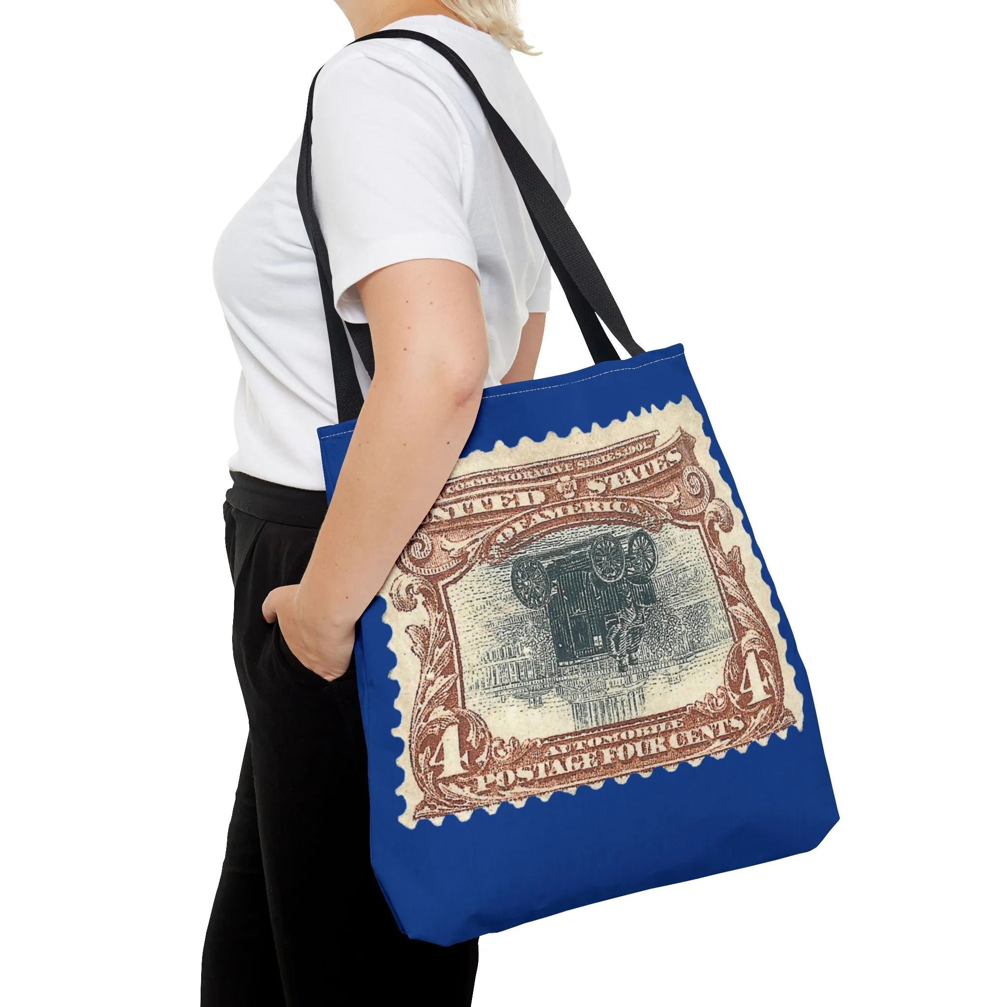 1901 2¢ PAN-AMERICAN EXPO AUTO STAMP ERROR Tote Bag