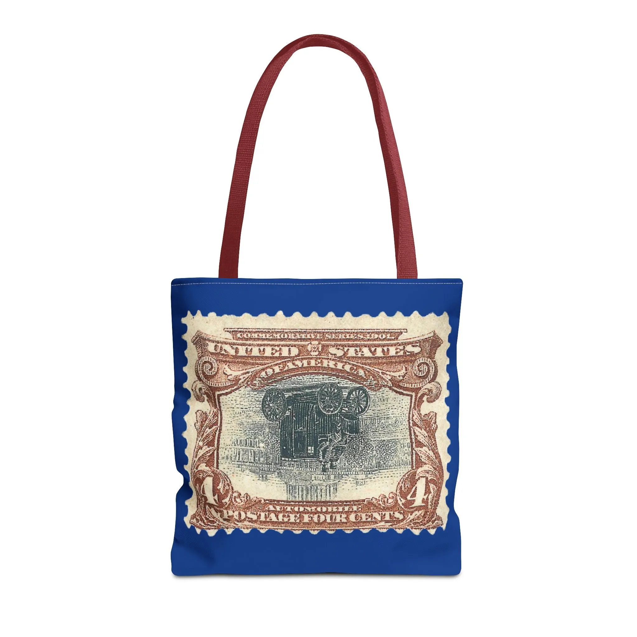 1901 2¢ PAN-AMERICAN EXPO AUTO STAMP ERROR Tote Bag