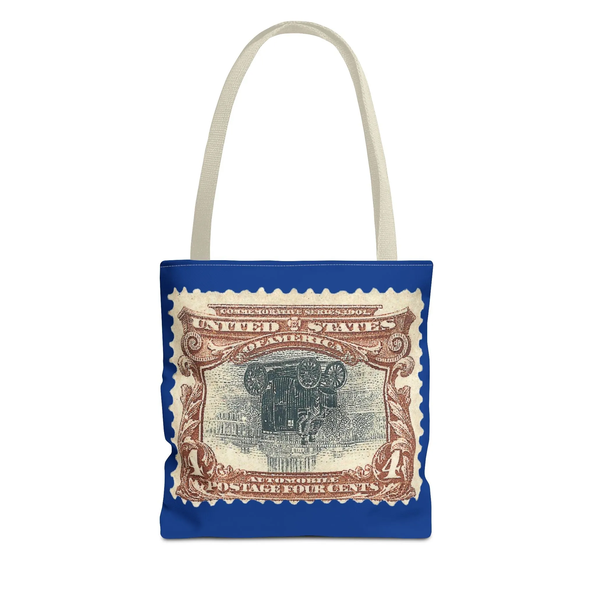 1901 2¢ PAN-AMERICAN EXPO AUTO STAMP ERROR Tote Bag