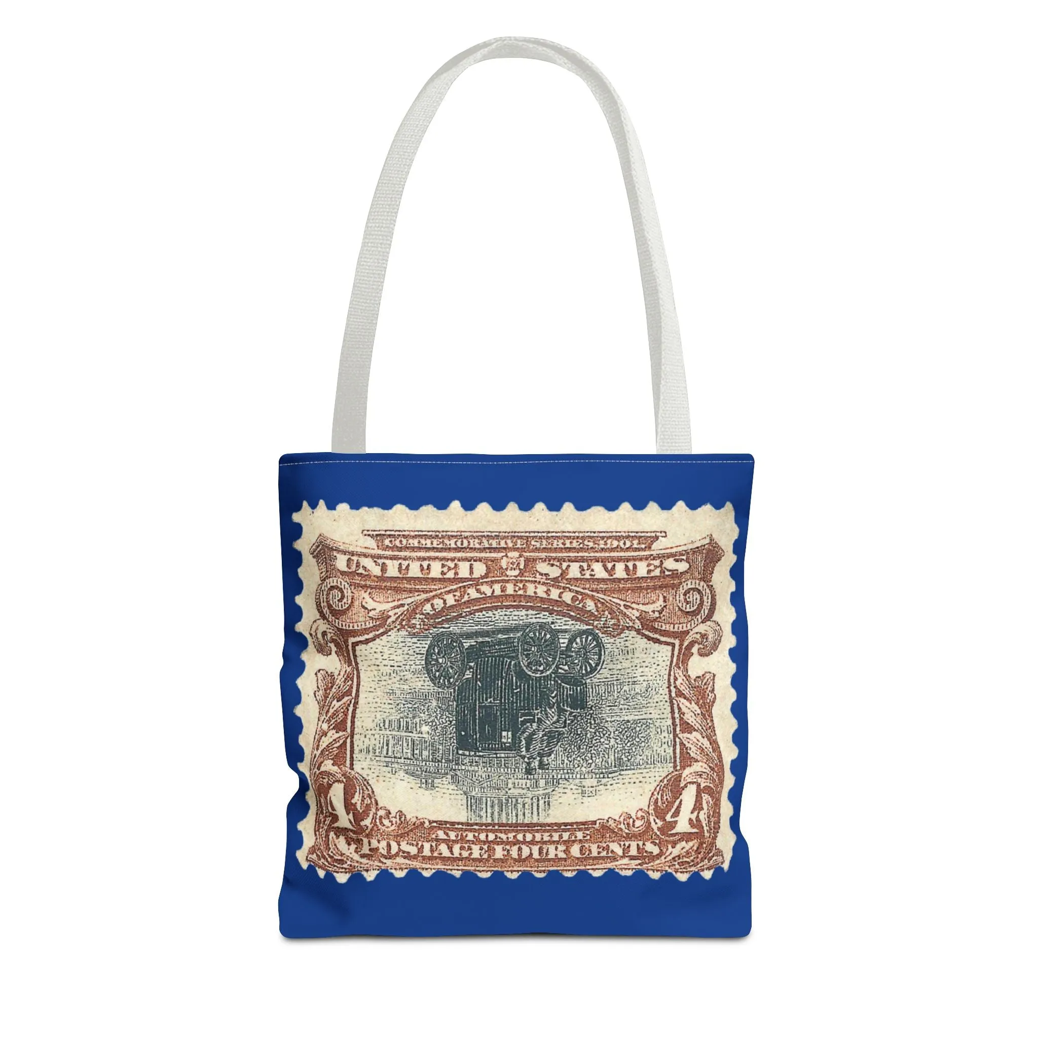 1901 2¢ PAN-AMERICAN EXPO AUTO STAMP ERROR Tote Bag