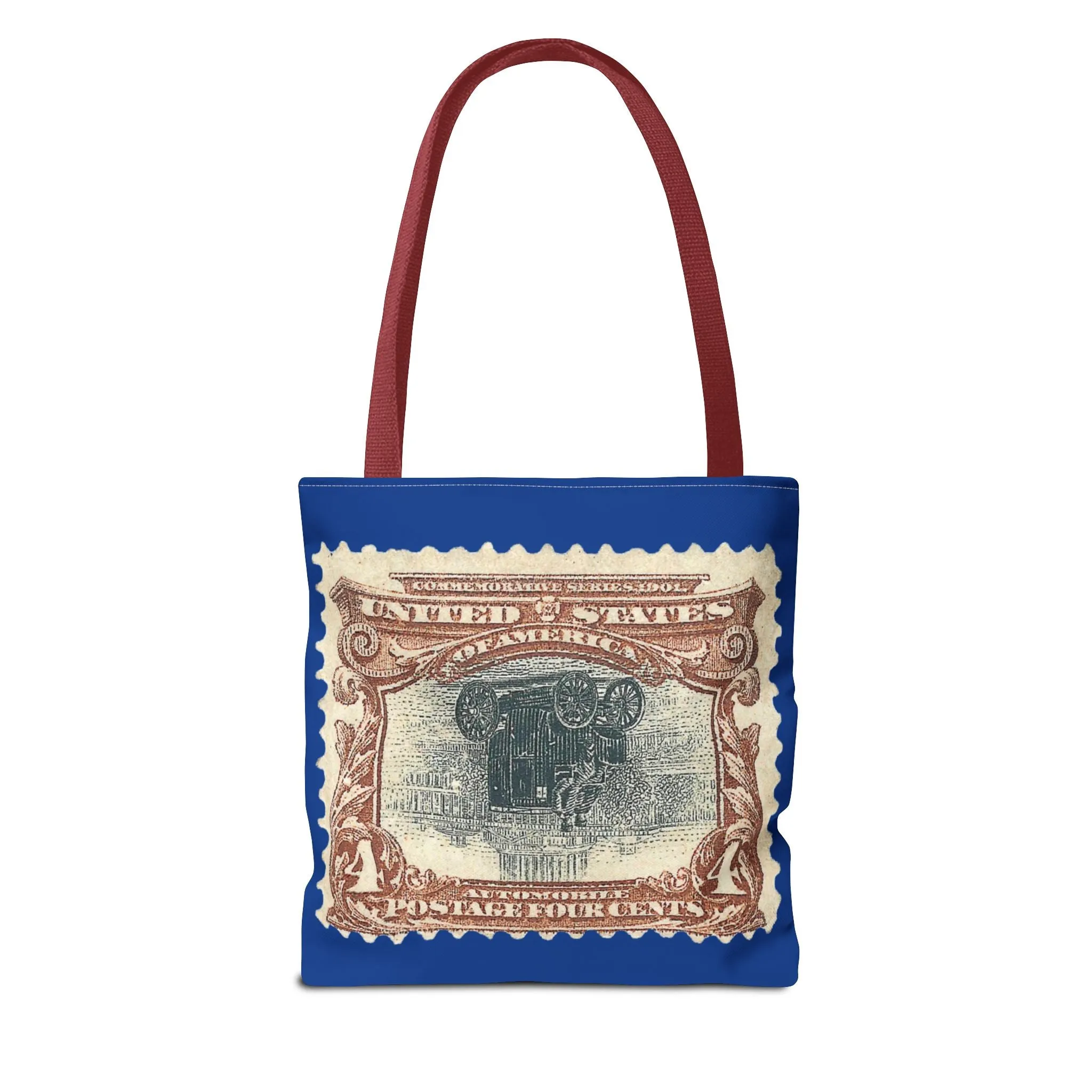 1901 2¢ PAN-AMERICAN EXPO AUTO STAMP ERROR Tote Bag