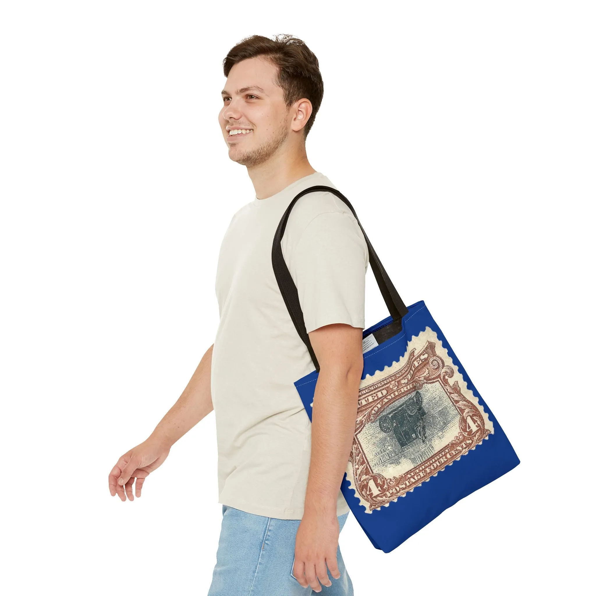 1901 2¢ PAN-AMERICAN EXPO AUTO STAMP ERROR Tote Bag