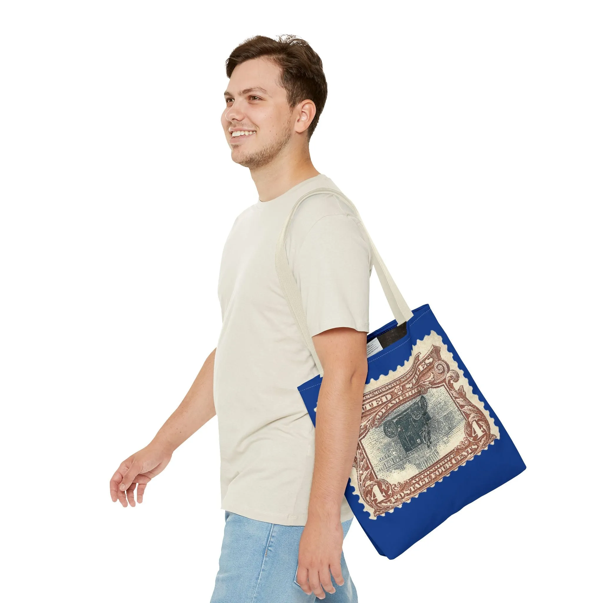 1901 2¢ PAN-AMERICAN EXPO AUTO STAMP ERROR Tote Bag