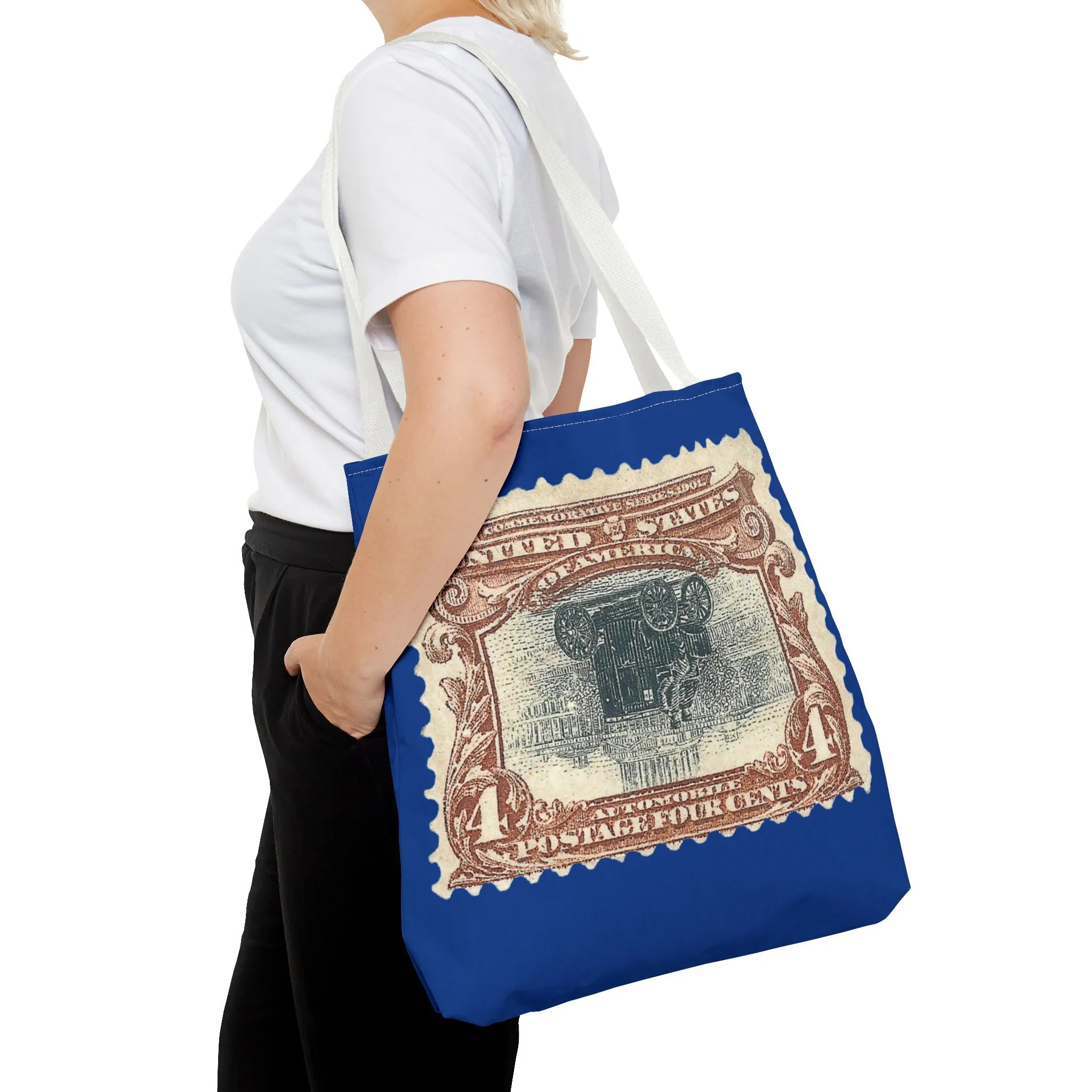 1901 2¢ PAN-AMERICAN EXPO AUTO STAMP ERROR Tote Bag
