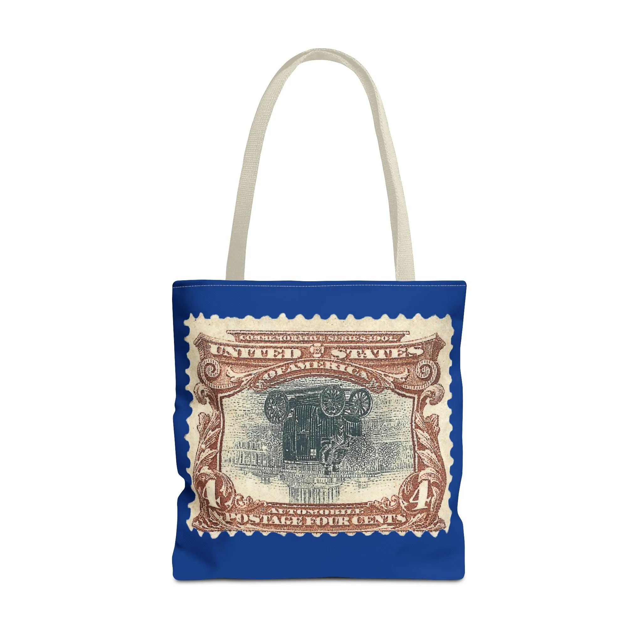 1901 2¢ PAN-AMERICAN EXPO AUTO STAMP ERROR Tote Bag