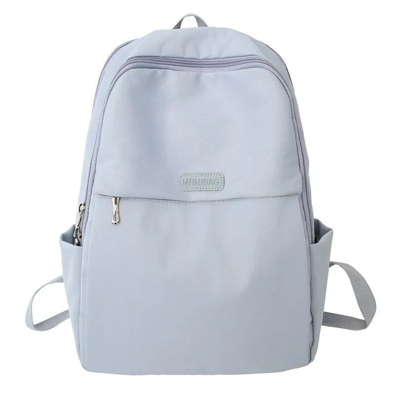 1pc Double Shoulder Backpack Nylon Material Graffiti for Daily Travel, Suitable For Couples, Leisure Backpacks
