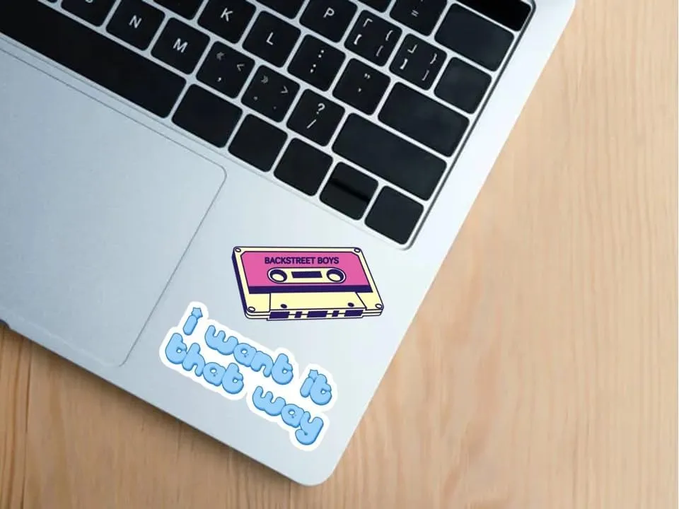 20 Pcs Value Pack Backstreet Decal Boys Sticker Waterproof Vinyl Aesthetic SUV Truck Colorful Laptop Bike Bumper Car Luggage Skateboard Water Bottle Guitar Windows Bumper Tumbler