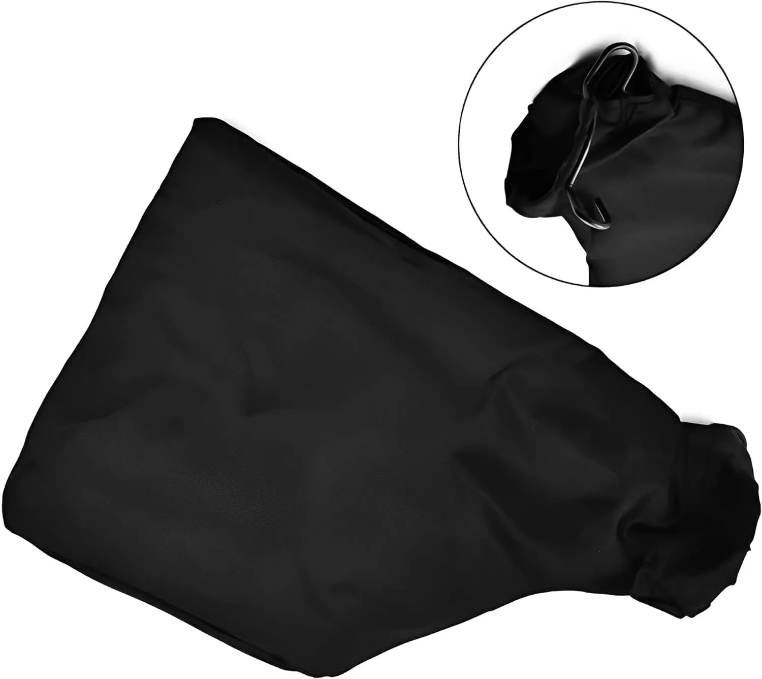 255 Miter Saw Dust Bag (Black) -with Zipper and Corded Adjustable Stand, Dust Bag for Miter Saws, Table Saws, Belt Sanders, Edge Planers, Diagonal Saws (6 PACK)