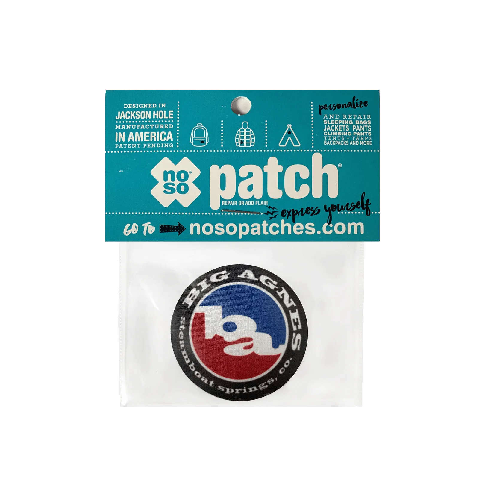 2" Big Agnes Logo Noso® Patch
