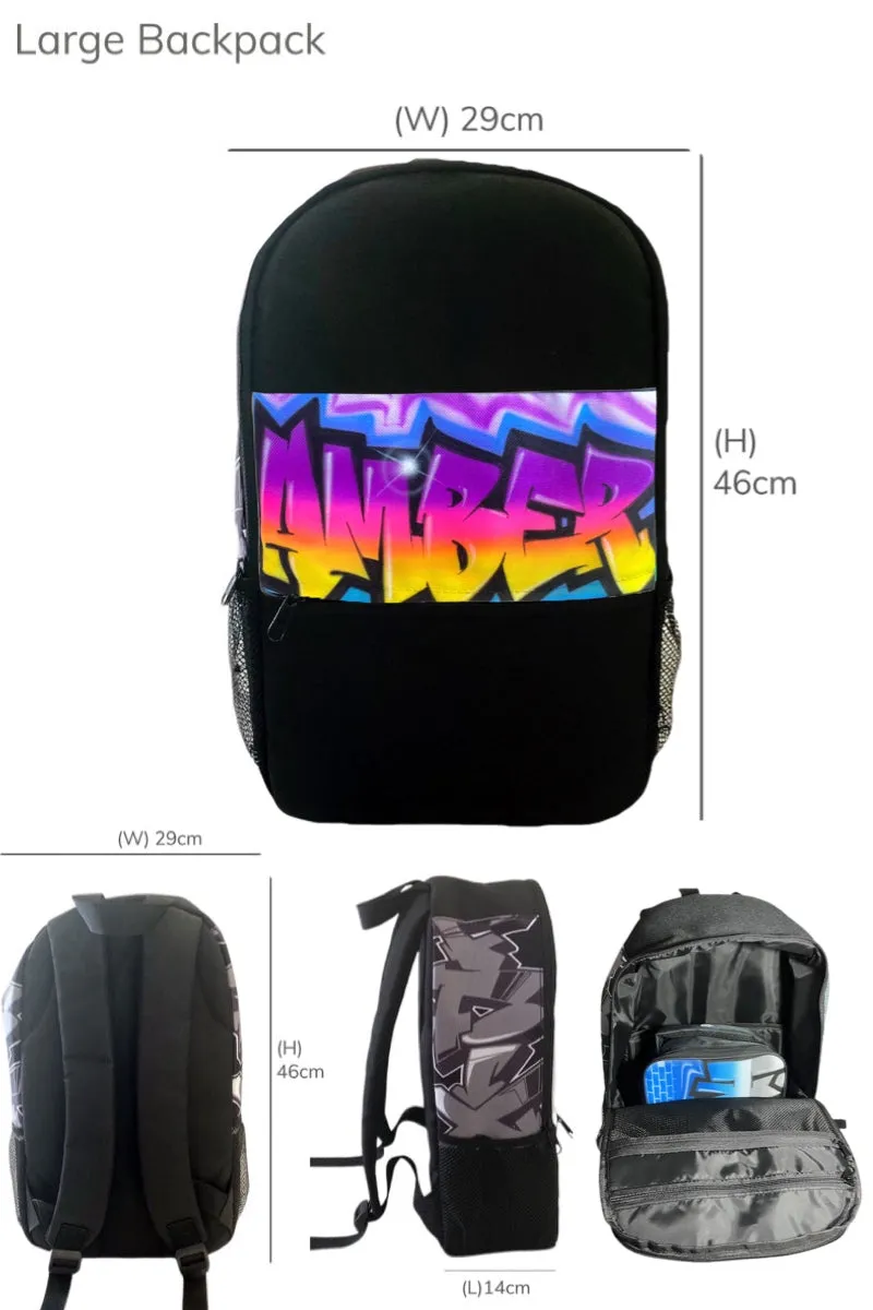 3 Colour Fade Kids Backpack and Lunchbox Combo (Combo9)