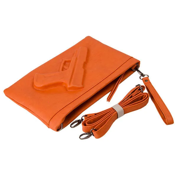 3D Print Gun Bag women messenger bags Designer clutch purse famous brand women bag ladies Envelope Clutches With Strap or Chain