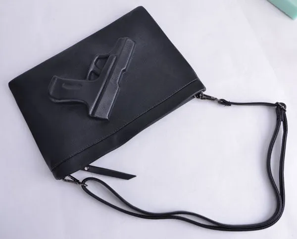 3D Print Gun Bag women messenger bags Designer clutch purse famous brand women bag ladies Envelope Clutches With Strap or Chain