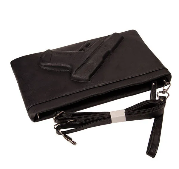 3D Print Gun Bag women messenger bags Designer clutch purse famous brand women bag ladies Envelope Clutches With Strap or Chain