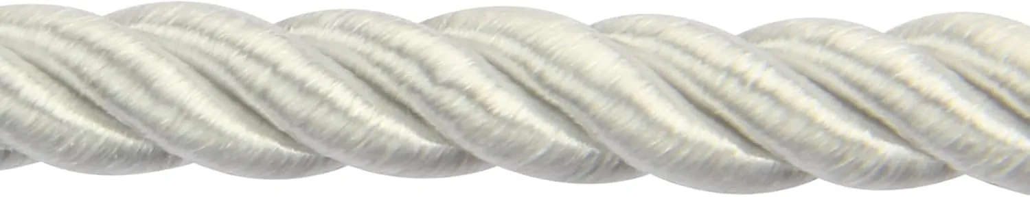 8mm / 10 Yards Twisted Trim Cord Rope Nylon Twisted Cord Thread String for Home Decor, Crafts Making and Costume Crafting