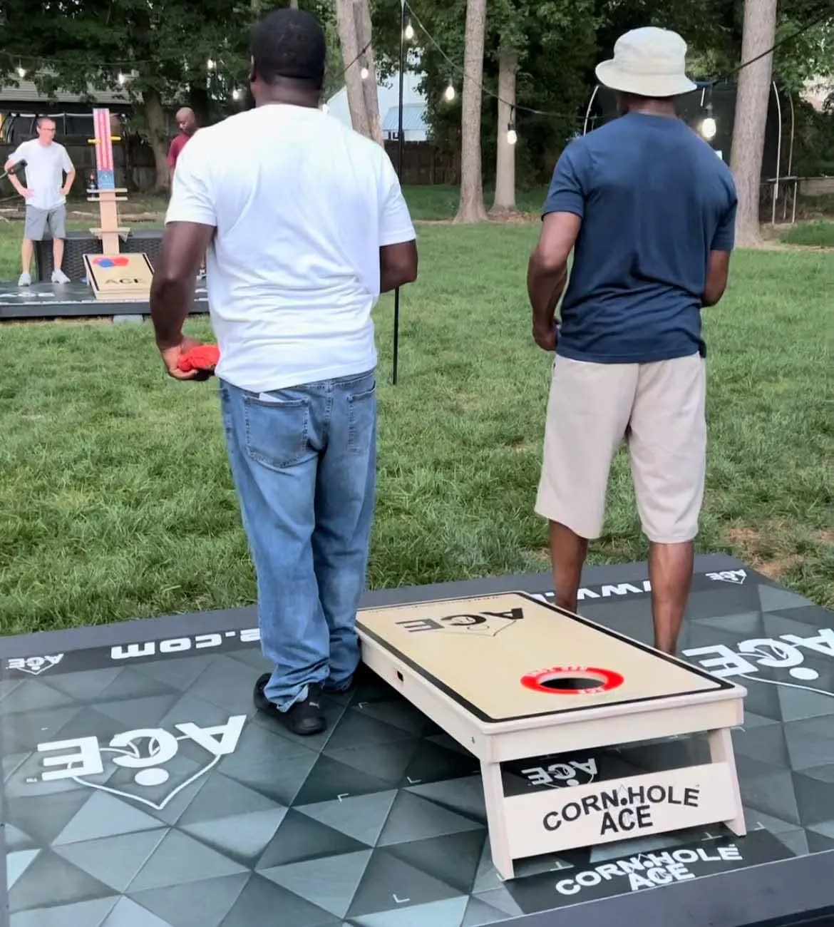 Ace Clusters | ACE Pro Cornhole Bags   PRO Kits | Cluster Pad Technology | Dual Sided Slick Stick All Weather | Optional Bag Break in and Carrying Case | Set of 4