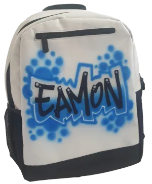 Airbrush Backpack Name Design 003