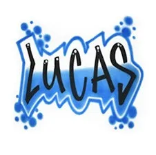 Airbrush Backpack Name Design 003