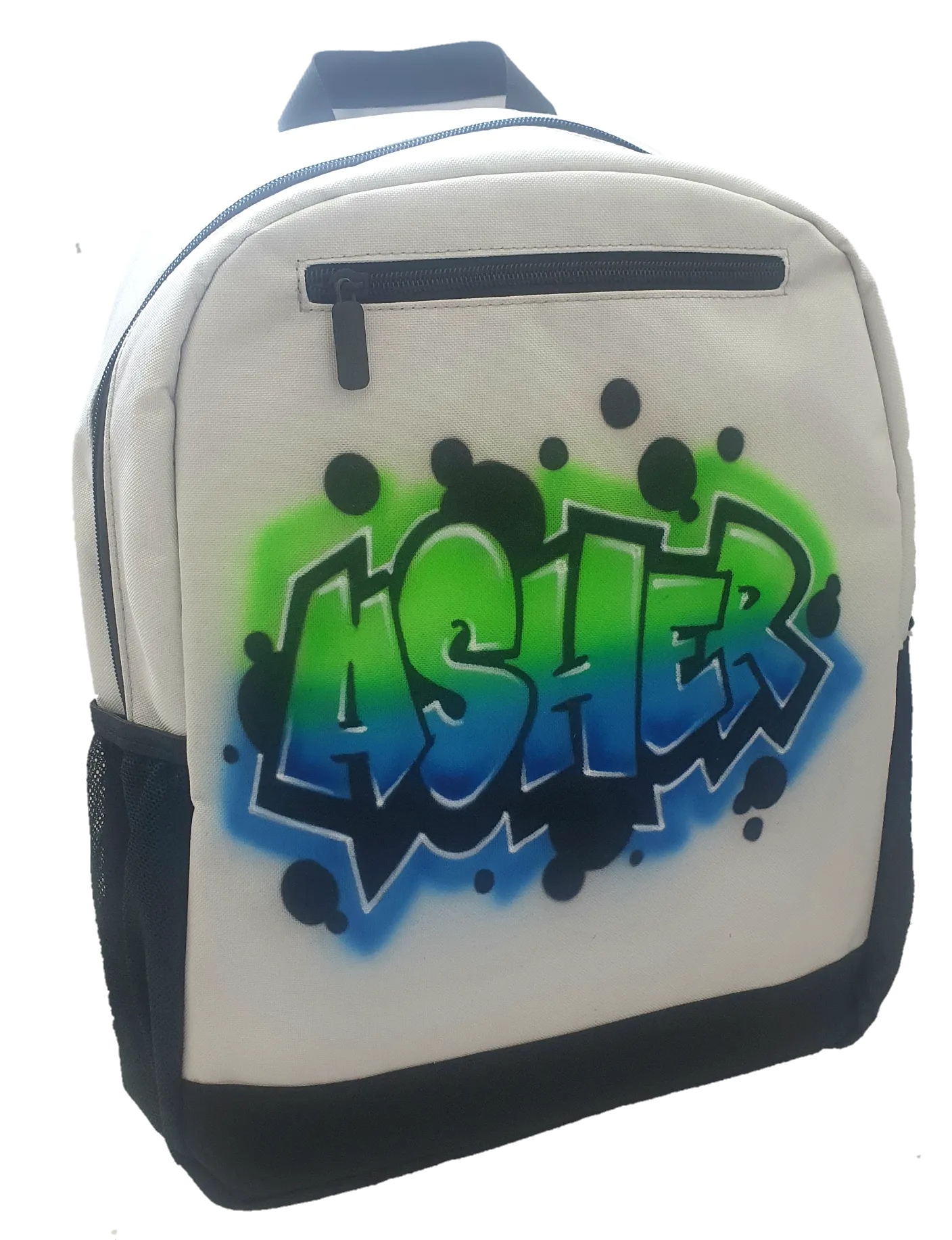 Airbrush Backpack Name Design 022