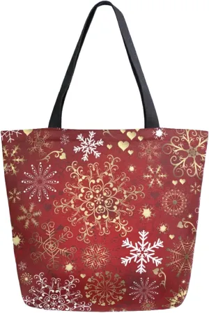 ALAZA Canvas Tote Bag Large Women Casual Shoulder Bag Handbag For Outdoors Holiday Weekender Travel