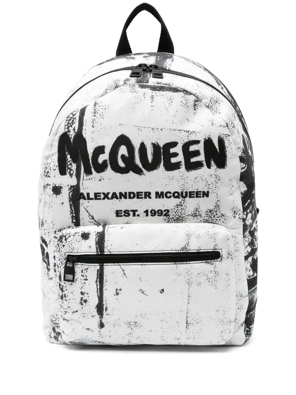 Alexander Mc Queen Graffiti Metropolitan Backpack