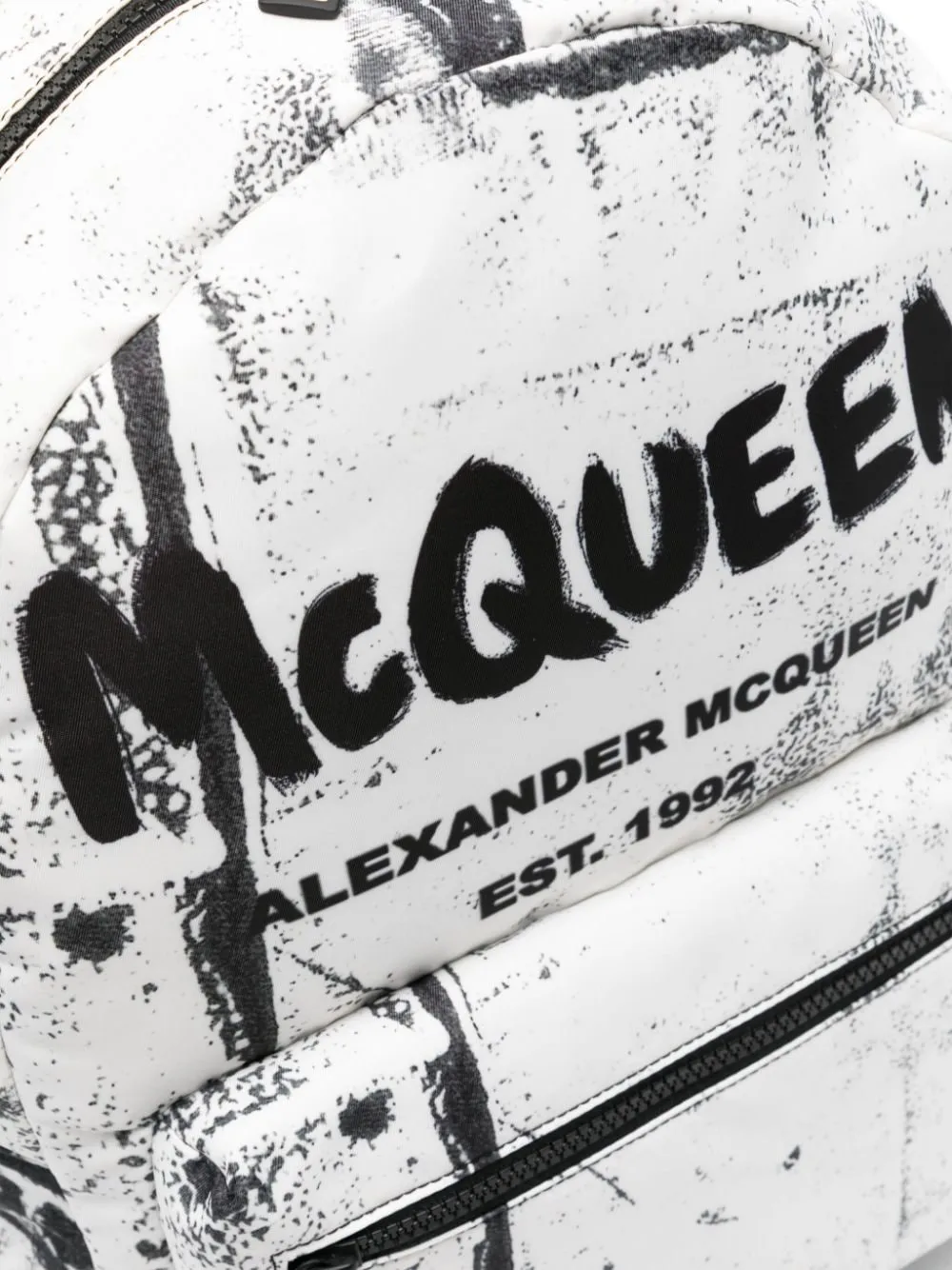 Alexander Mc Queen Graffiti Metropolitan Backpack