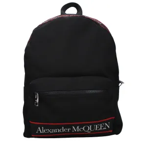 Alexander McQueen Backpacks and Baby Bags Man Fabric Black