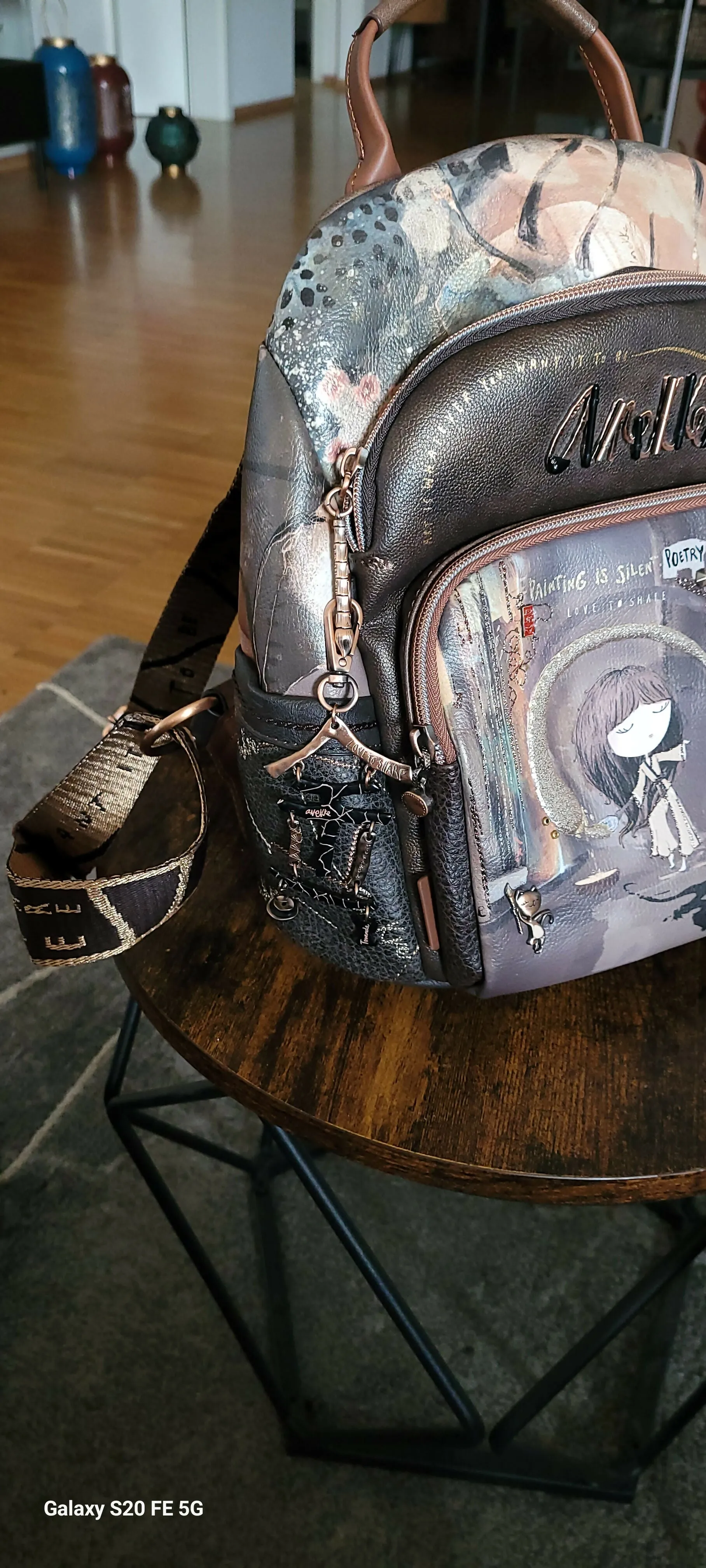 Anekke Shoen Künstlerin Japan Damen City Rucksack