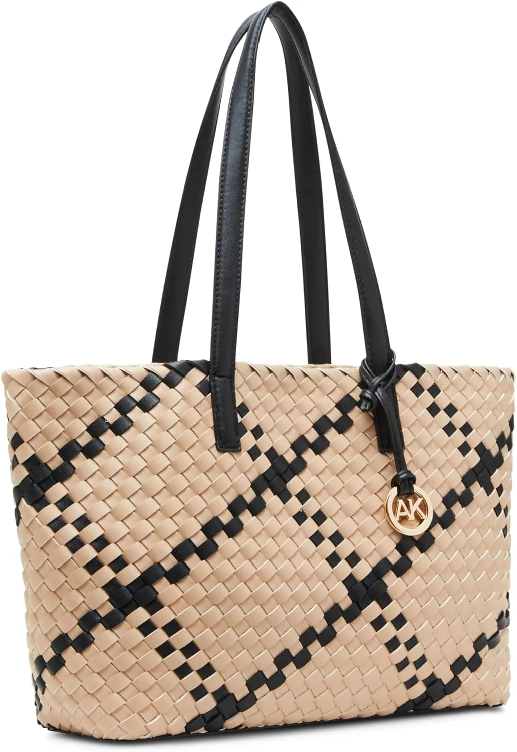 Anne Klein Woven Tote with Pouch
