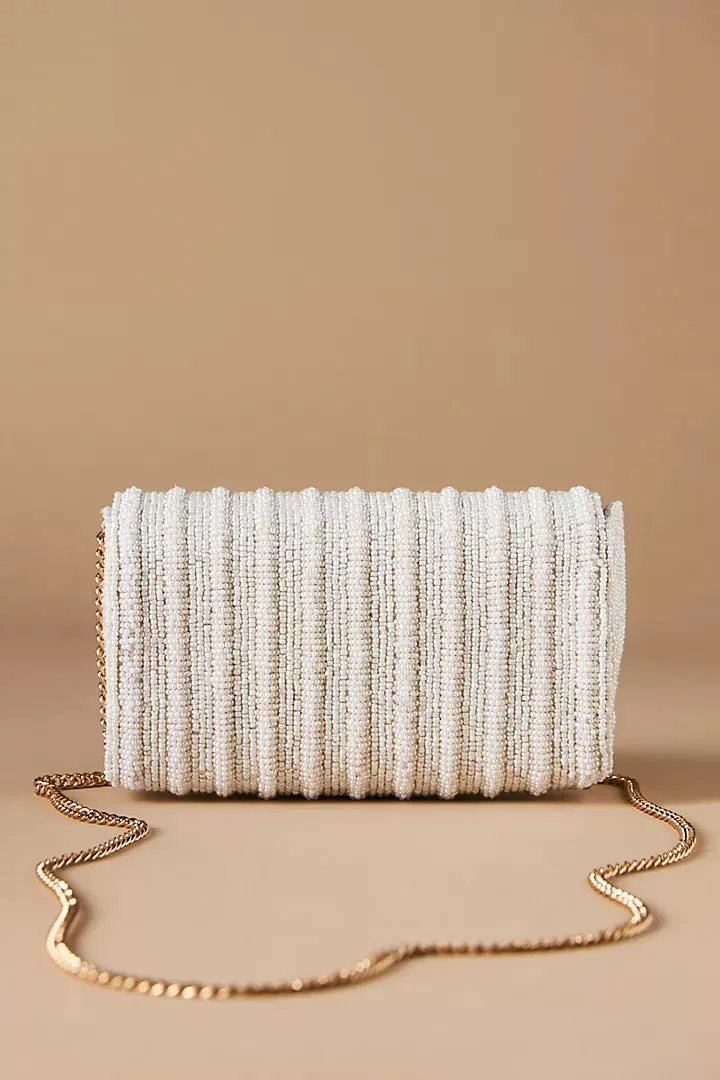 Anthropologie Beaded Clutch