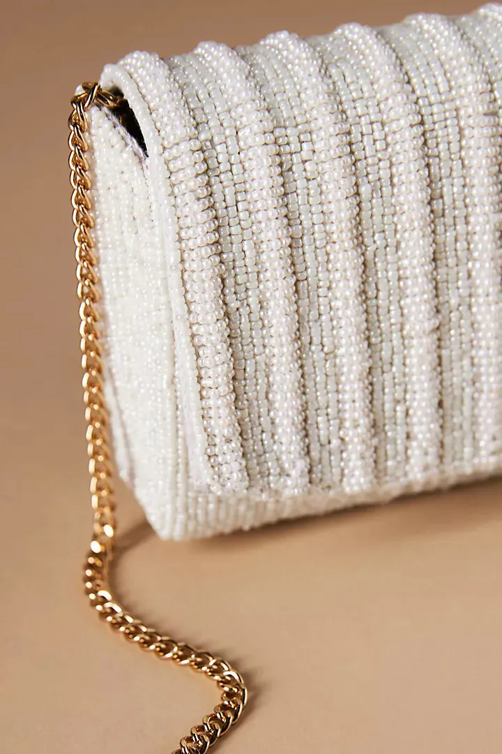 Anthropologie Beaded Clutch