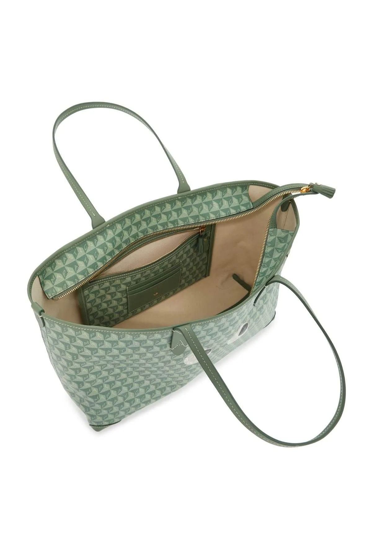 Anya Hindmarch "I Am A Plastic Bag Eyes Zipped Tote Bag