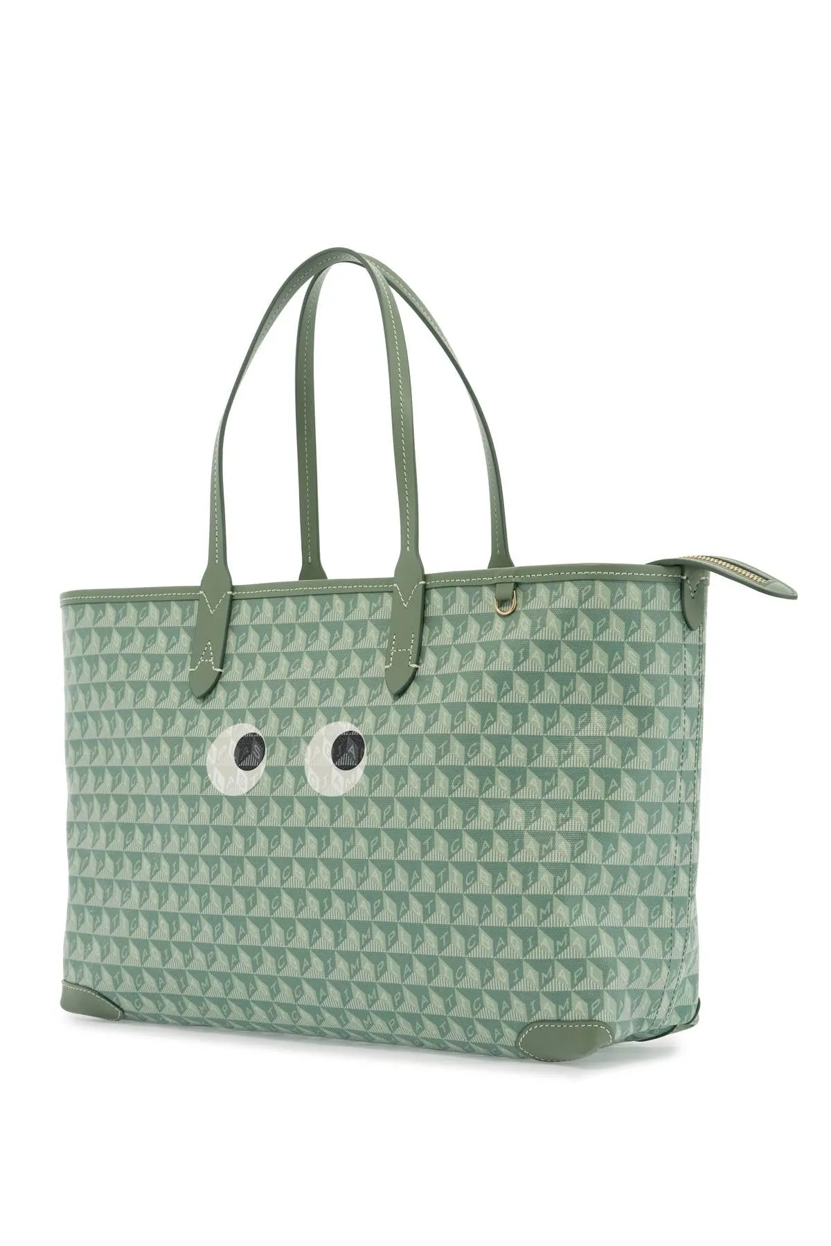 Anya Hindmarch "I Am A Plastic Bag Eyes Zipped Tote Bag