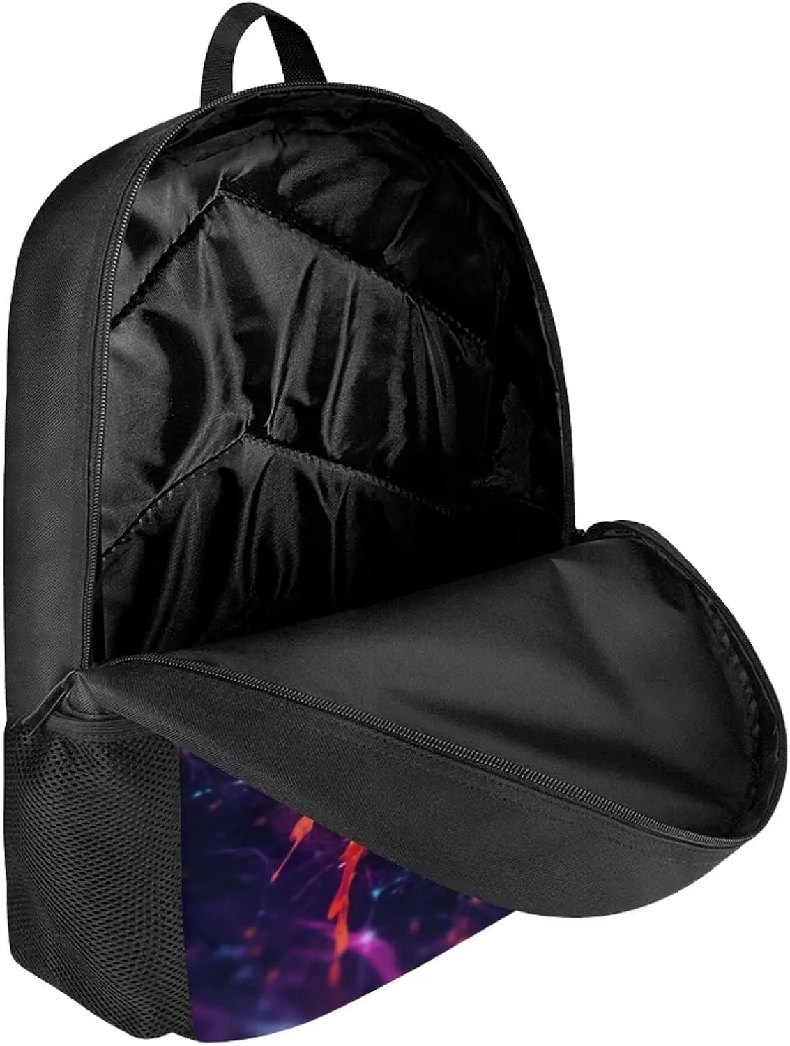 Aqua Purple Galaxy Butterfly Lightweight Cool Graffiti Animal Backpacks Girls School Bags Kids Bookbags Cool Travel Daypack For Boys Girls