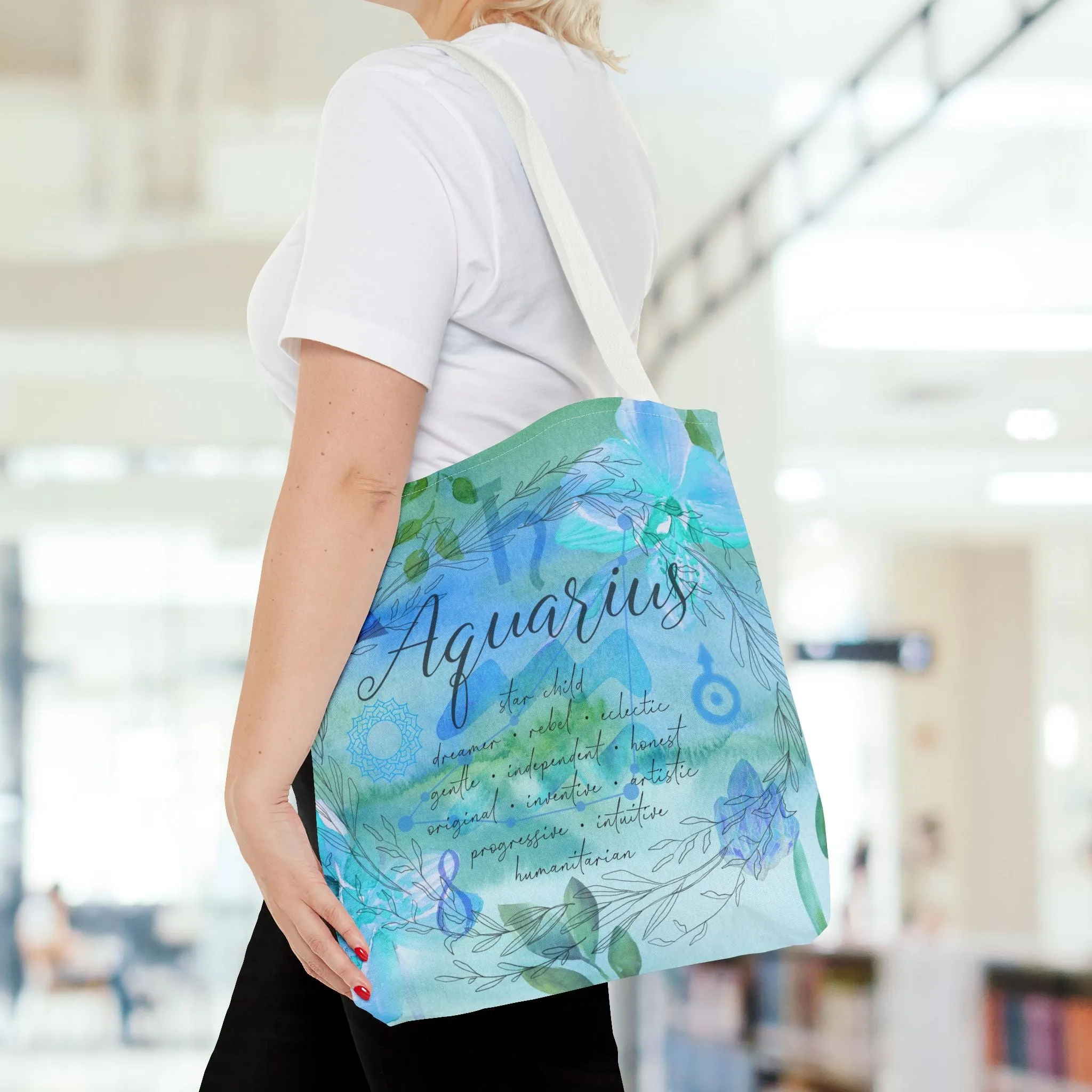 Aquarius Tote Bag (AOP)