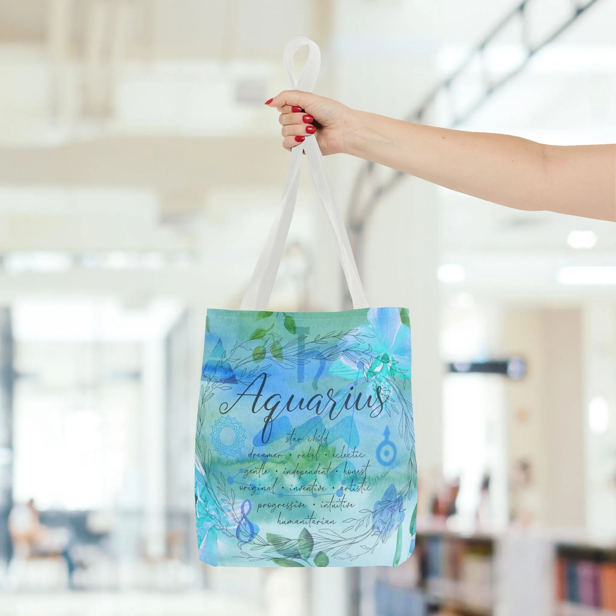 Aquarius Tote Bag (AOP)