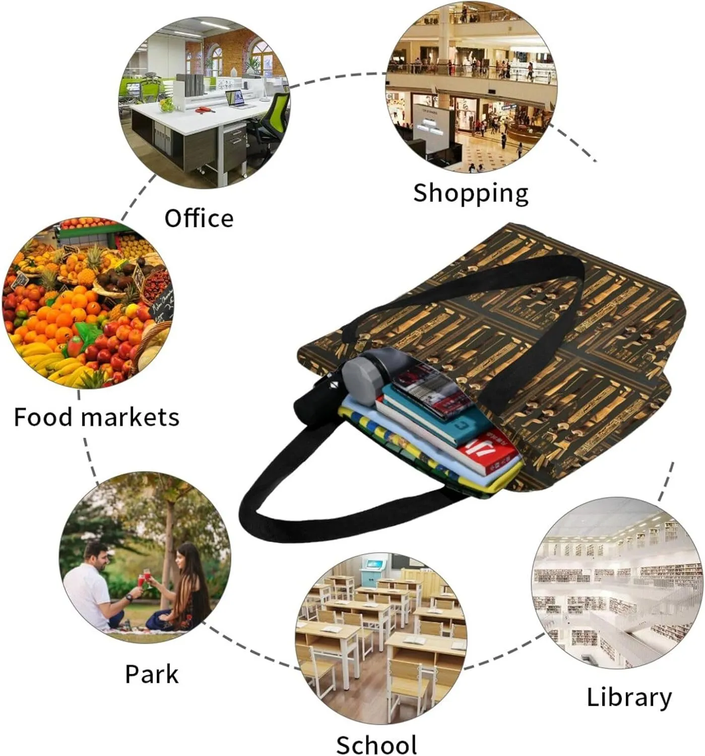 Army Digital Camouflage Print Shoulder Tote Bag Women'S Large Size Handbag Casual Tote Shopping Bag For Women