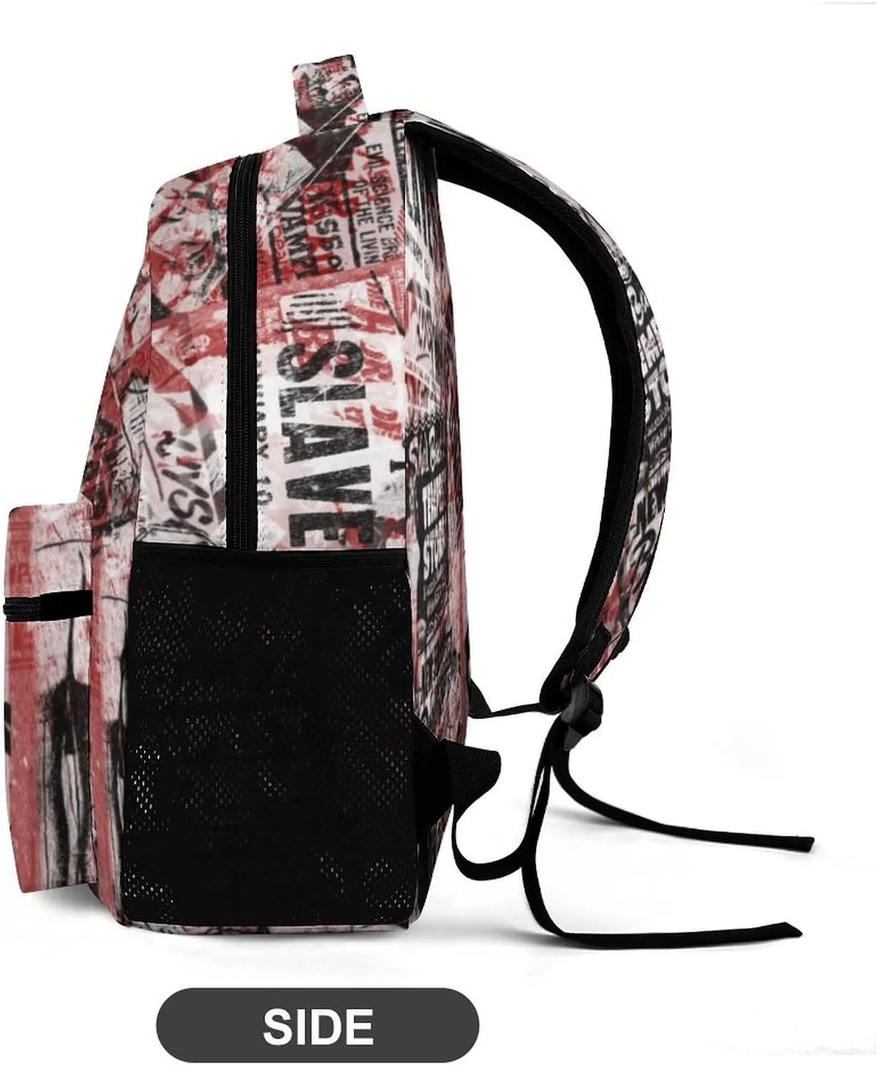 Art Graffiti Wall Printed Laptop Backpack Travel Camping Backpack for Men Women, School Bookbag for Kids