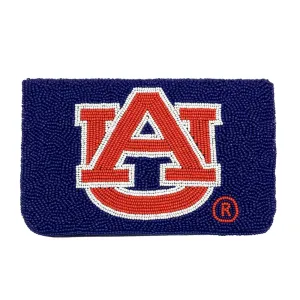 AUBURN UNIVERSITY MINI CLUTCH HARD SHELL