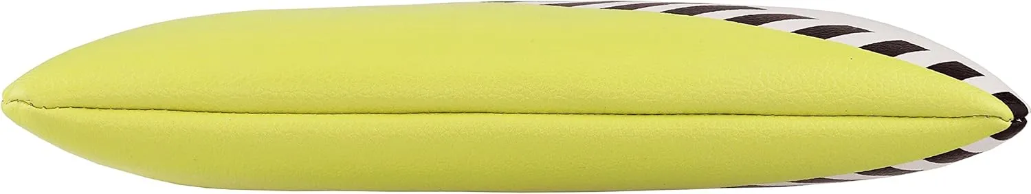 B BRENTANO Vegan Clutch Bag Pouch with Tassel Accent