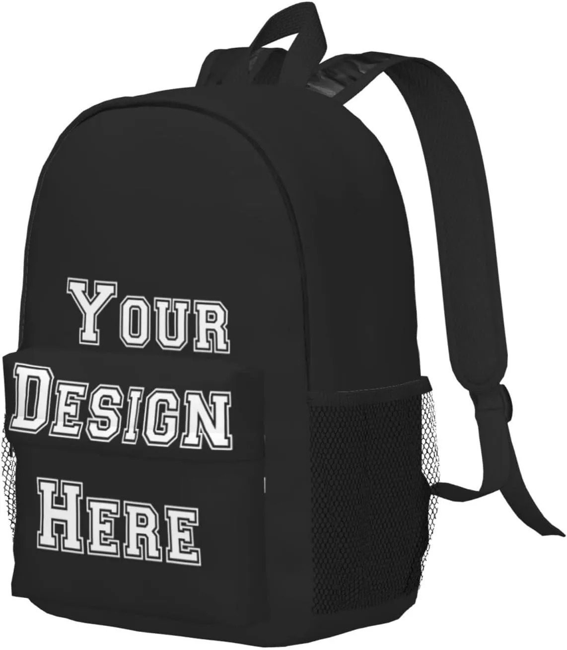 Backpack Large-capacity Casual Travel Laptop Bag Design Text Photo Logo Personalized Backpack,Small