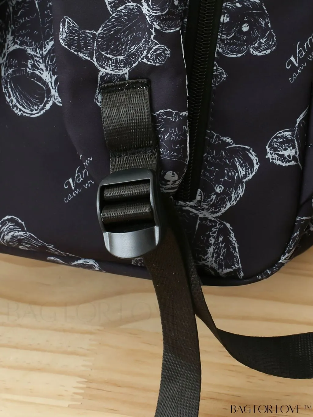 BagForLove - Korean Style Graffiti Backpack: Lightweight, Spacious, and Stylish for College Women
